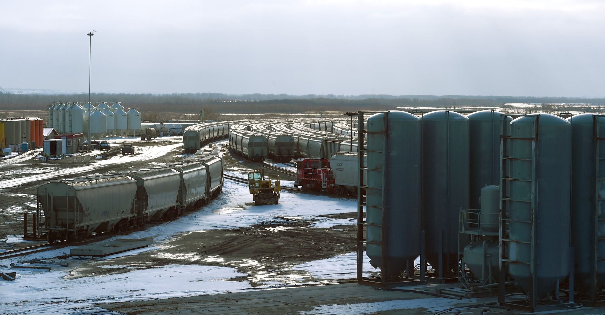 Bakken rail yard